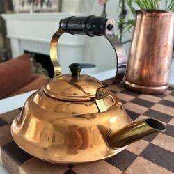 Vintage Copper tea Kettle 