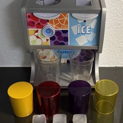 🥤Melissa & Doug Kids Thirst Quencher Dispenser, Cups, Juices, Ice (brand new)