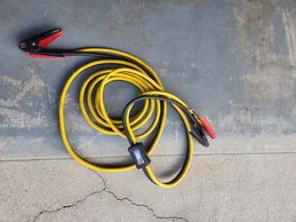 Battery jumper cables, 2-gauge, heavy duty