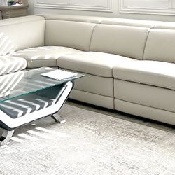 Beige/cream Color Sectional Couch