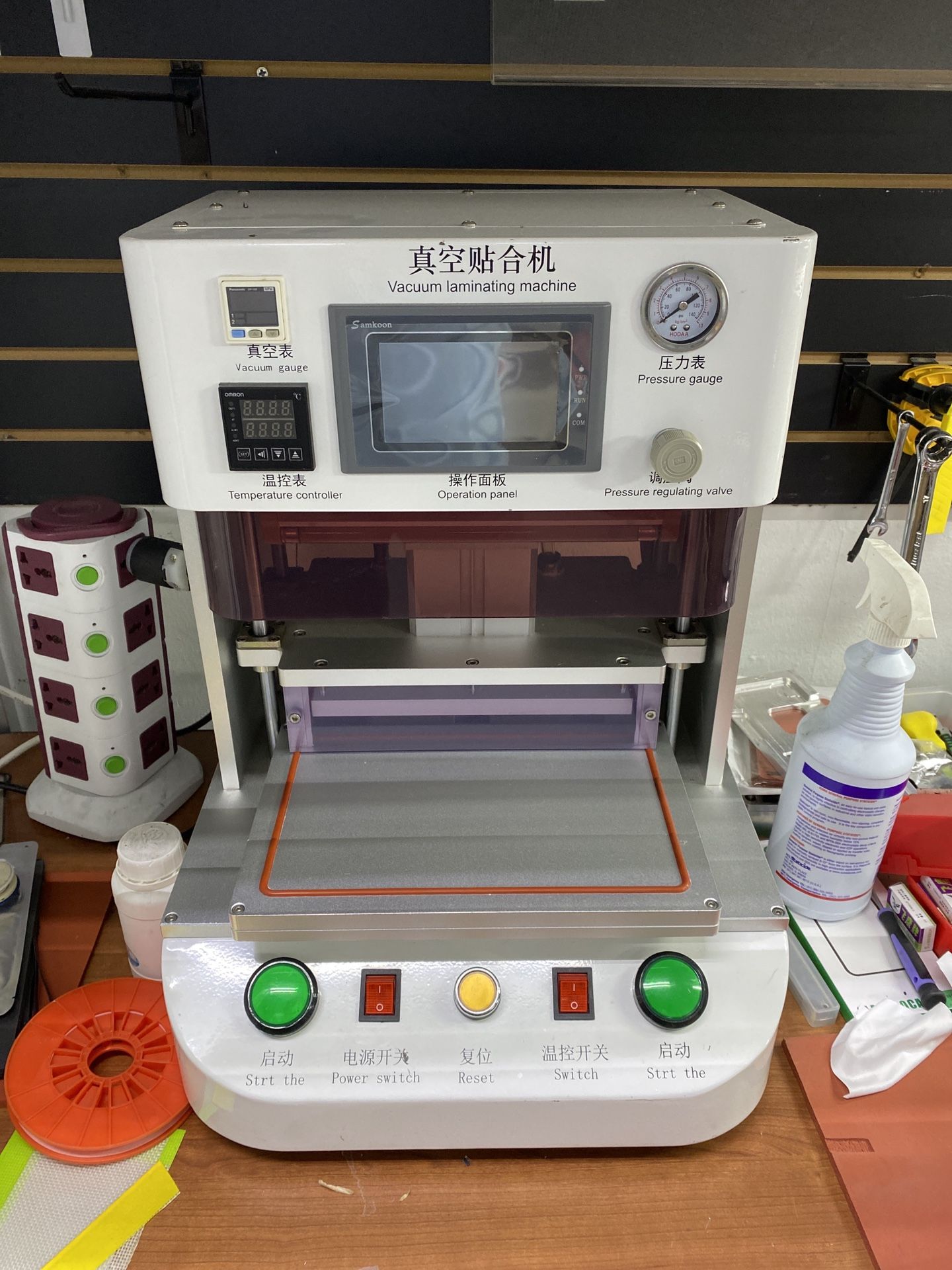 Vacuum Laminating Machine – LCD Glass OCA Refurb Tool (Like New)