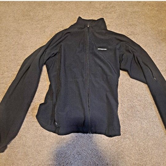 Patagonia Full Zip Jacket Womens Small Black