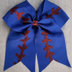 Baseball Bow Pony 