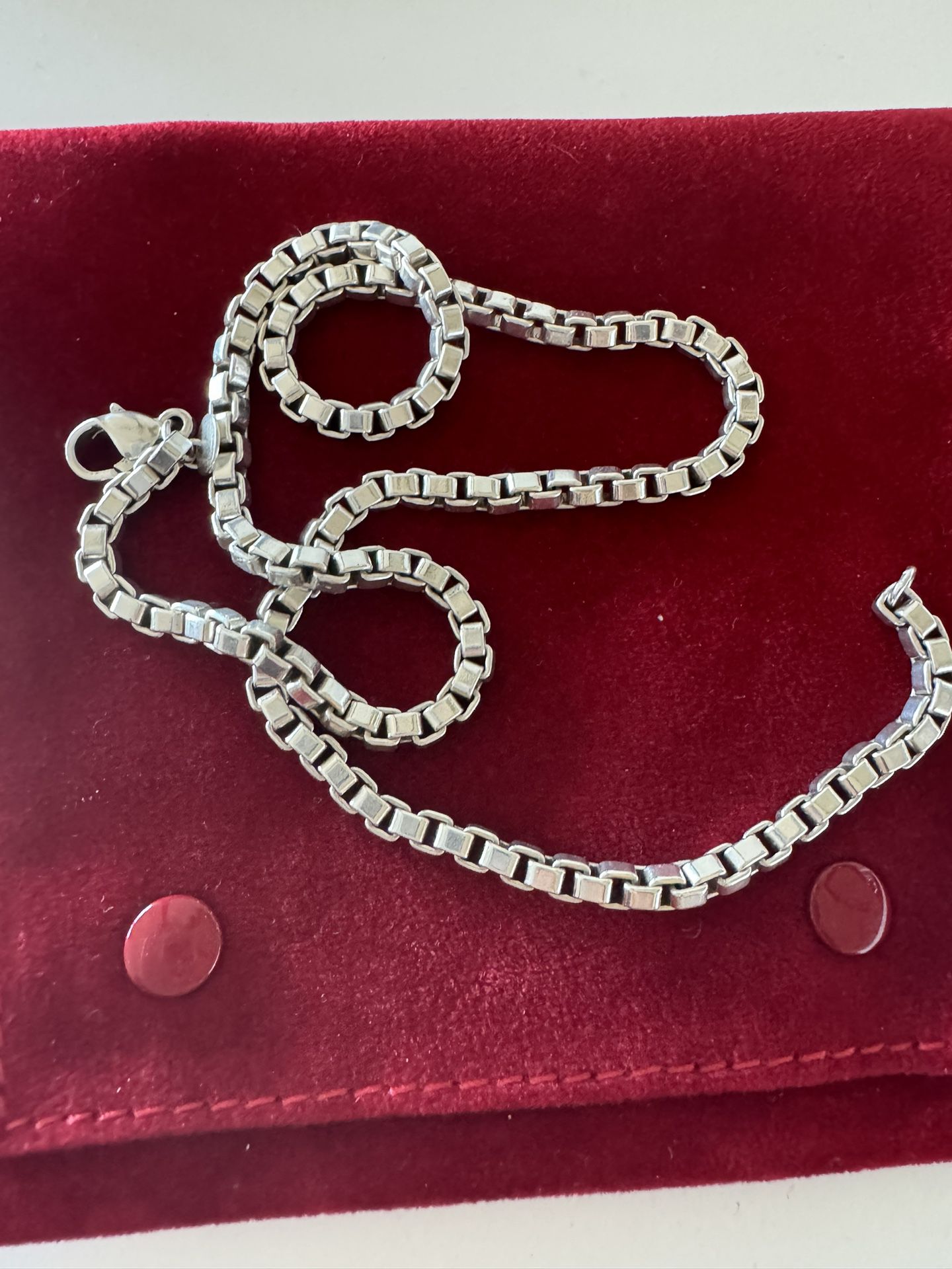tiffany silver necklaces