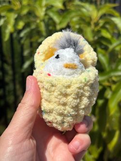 Crochet Surprise Mini Chick inside Egg 🥚 plushie 🥚 handmade