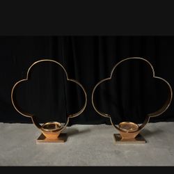 Z gallerie rose gold candle holder