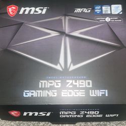 MSI MPG 2490 Gaming Edge WiFi ATX Intel Motherboard W/i5 11400F CPU