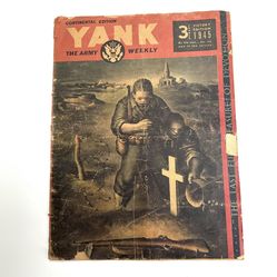 Vintage Army Weekly, “Yank” 1945 Victory Continental Edition