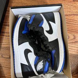 Jordan 1 Retro Black Toe Sz 9