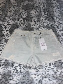Vanilla star denim shorts