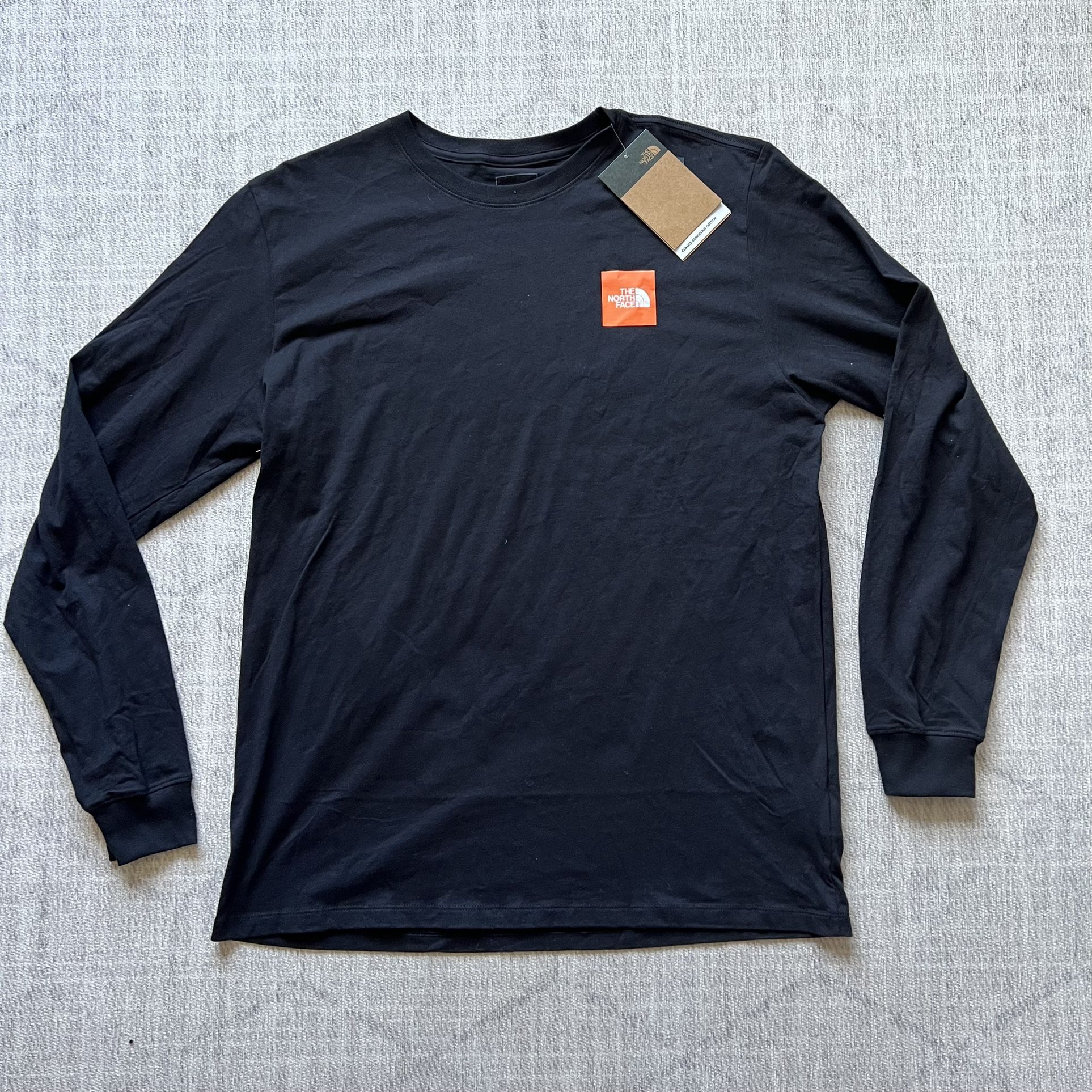 The North Face REI Men’s Black Casual Long Sleeve Tee Shirt LARGE NEW