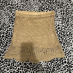 Wet Seal Crochet Skirt