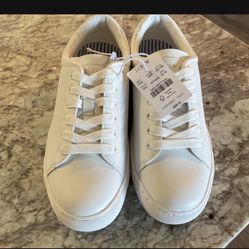 White Leather Sneakers