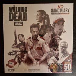 THE WALKING DEAD: NO SANCTUARY BOARD GAME - NEW SEALED
