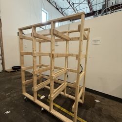 Wooden Storage Rack