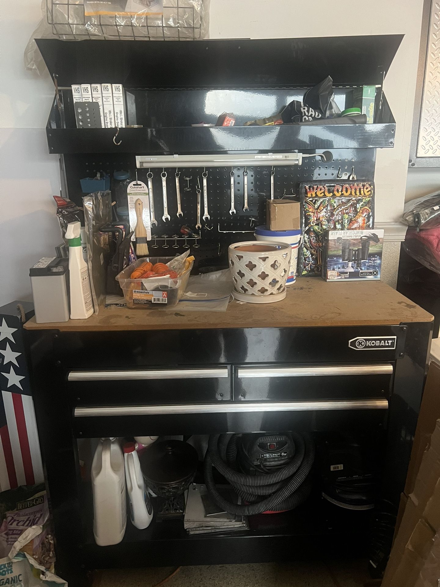 Kobalt Tool Chest Wood Bench