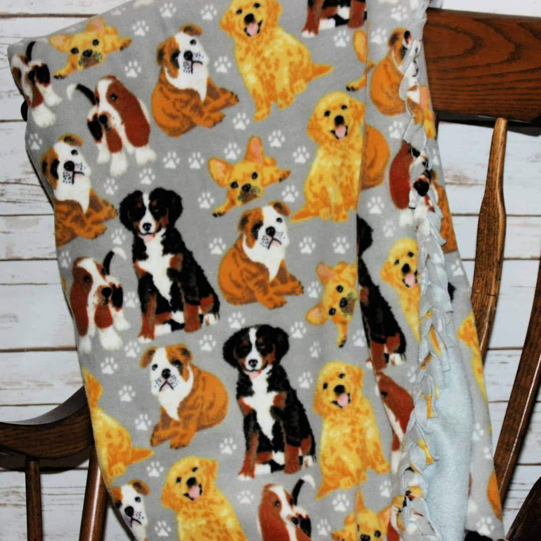 Dog Breed Fleece Blanket