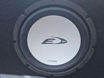 Alpine subwoofer