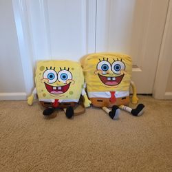 SPONGBOB PLUSH TOY AND BACKPACK