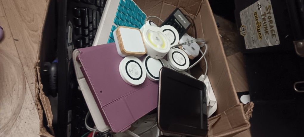 Bulk Box Of New Electronics