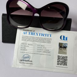 Prada Butterfly Purple Sunglasses 