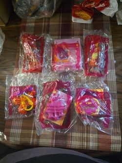 2002 Barbie McDonlads Happy Meal Toys