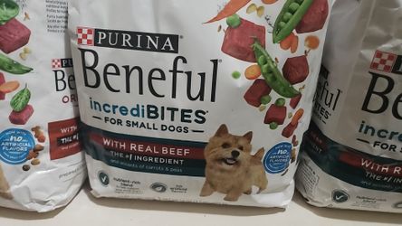 Purina beneful incrediBites for small dogs real beef