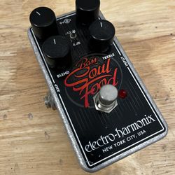 Guitar Effect. EHX Bass SOUL FOOD pedal