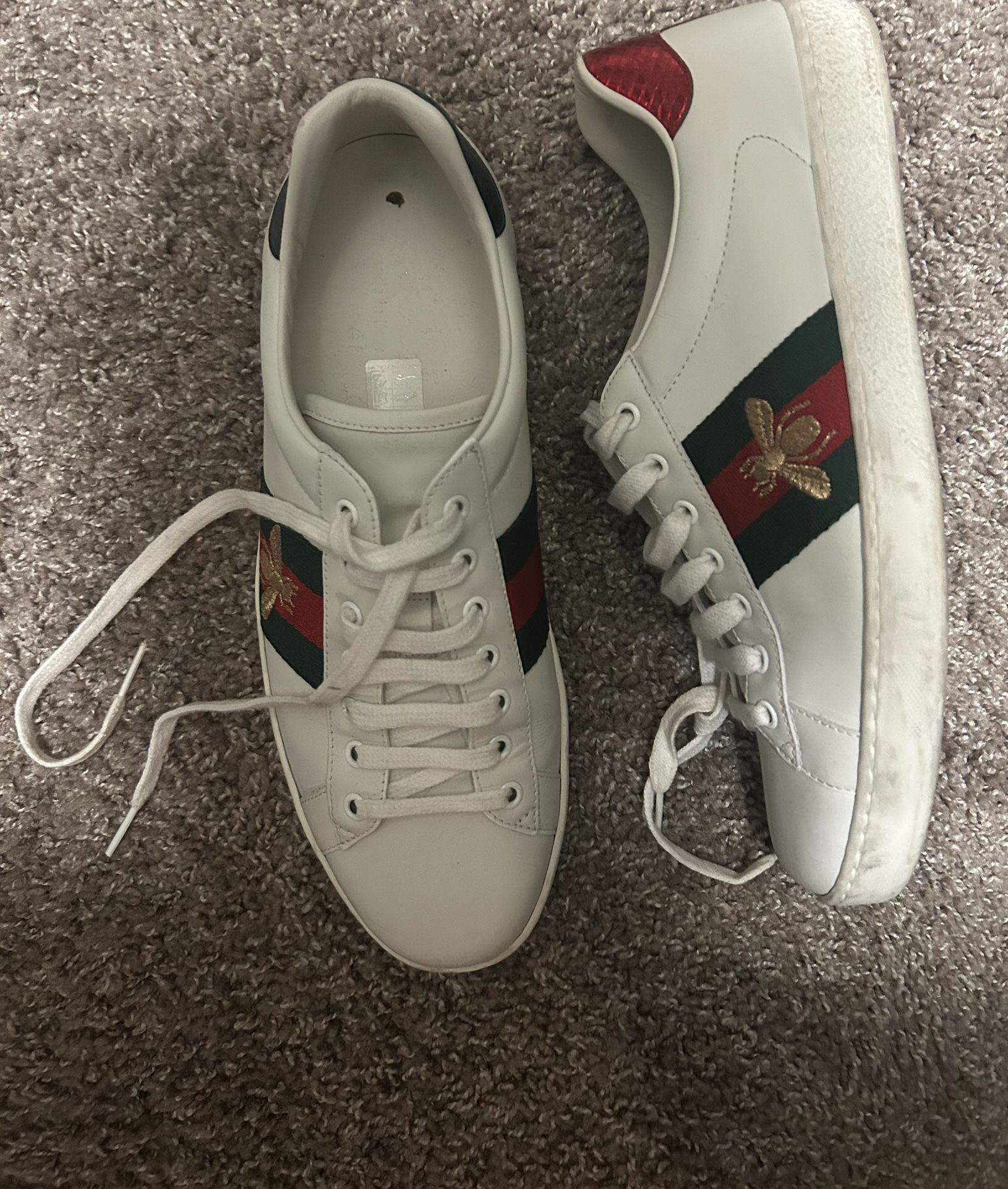 White Gucci Shoes 
