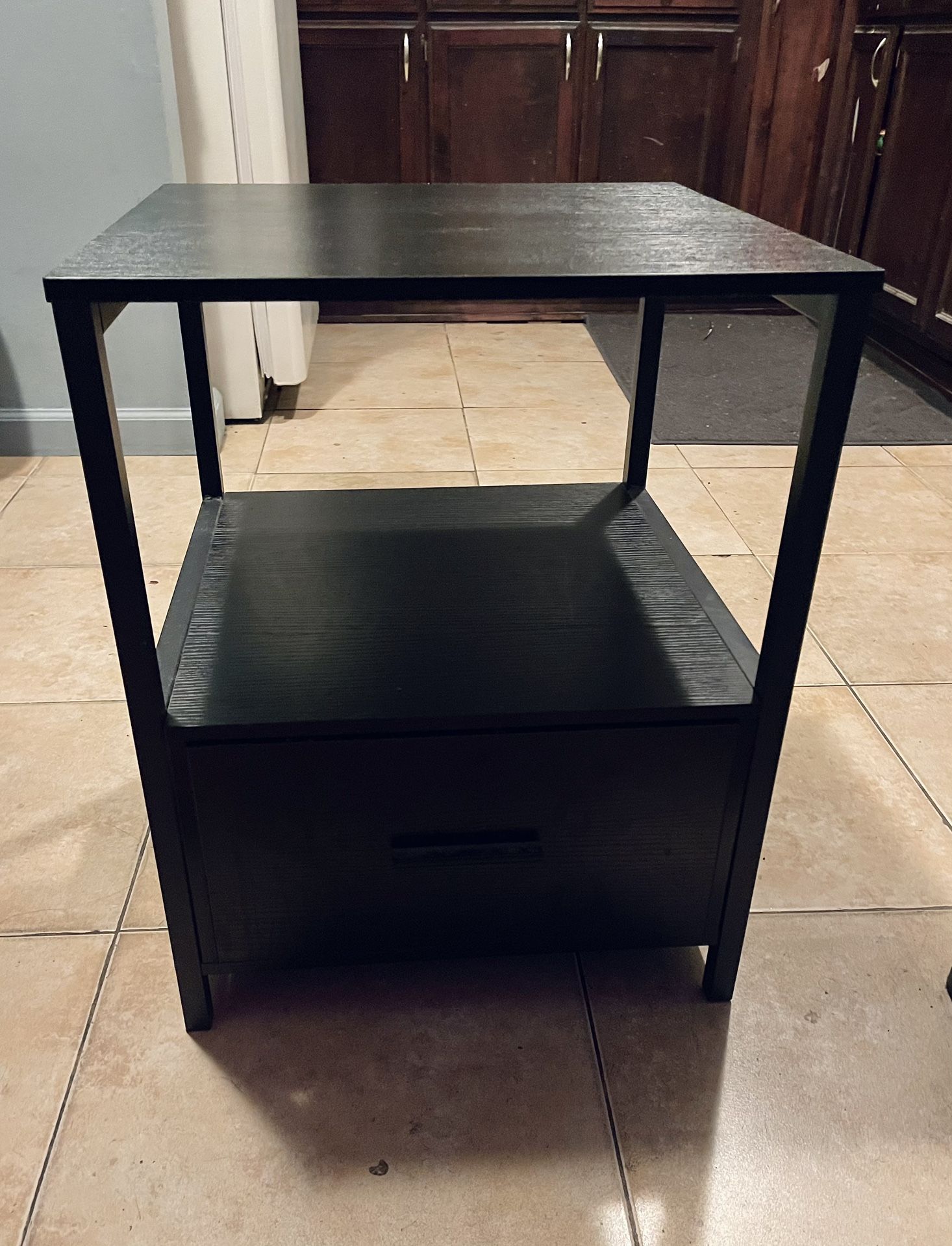 Black Nightstand