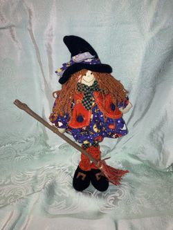 14” Standing Alone, Halloween Witch