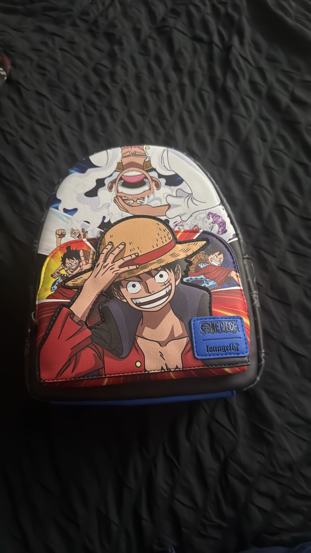 Luffy collage loungefly