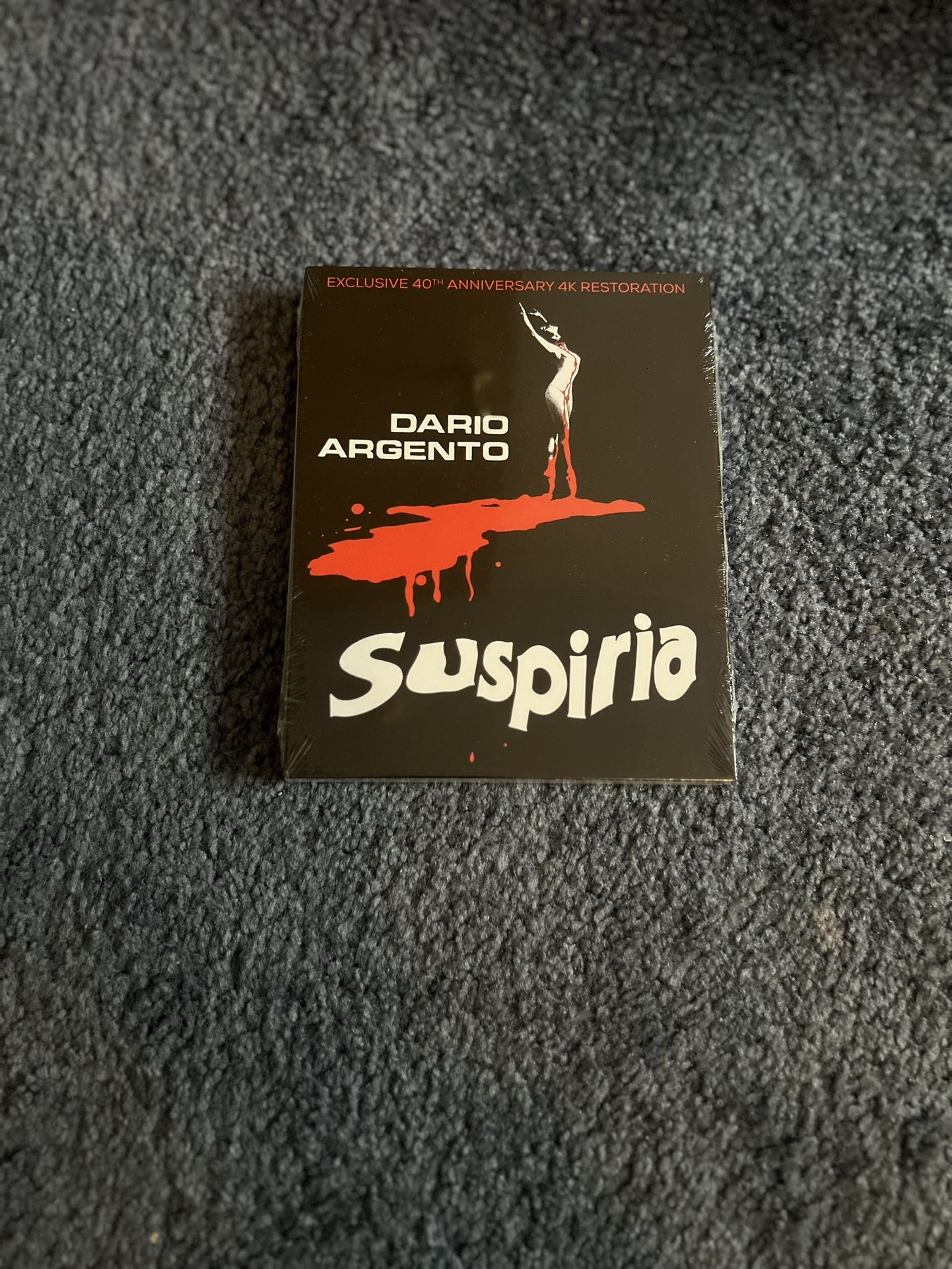 Suspiria 1977 Limited Edition Blu-Ray Steelbook with Slipcover OOP Dario Argento Synapse New