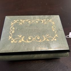 SF Music Box Co.  Mint Green Jewelry Box