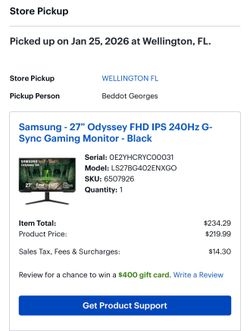 PS5 and Samsung Monitor