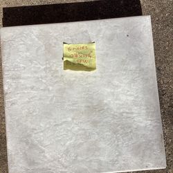 6 Pieces Porcelain Tile.Dimensions are; 13-1/4”X13-1/4”. ( NEW)