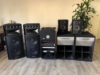 DJ SPEAKERS SOUND SYSTEM