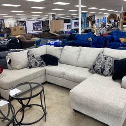 Sectional In Stock For Immediate Delivery 