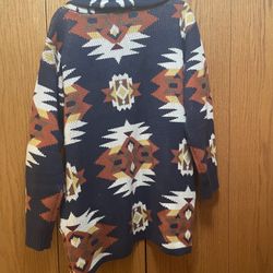 Lucky Brand Cardigan Sweater Size Large