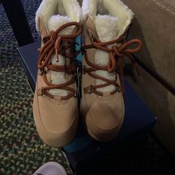 Sorel | Women's Evie Cozy Lace Wedge Bootie NL4924-235  Size 8