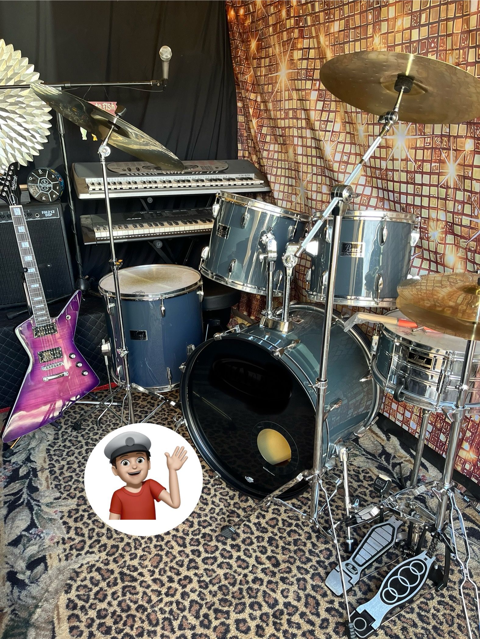 🔥 Pearl Drum Set NEW Cymbals Drums!