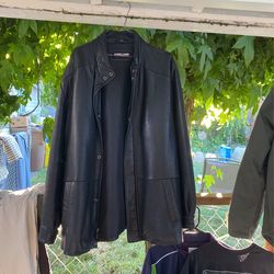 Leather Coat