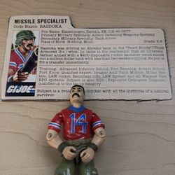 1985 G.I. Joe Bazooka