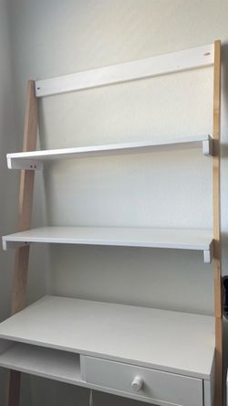 Ladder desk/bookshelf