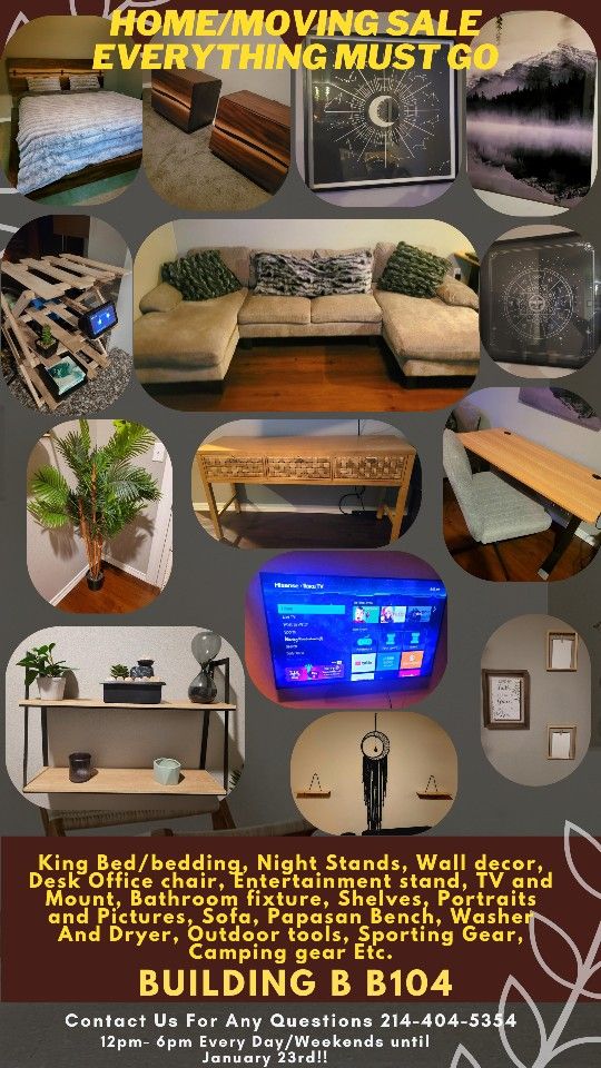 Home Sale! Everything Must Go