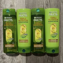 Garnier Fructis Triple Nutrition Shampoo & Conditioner $4 Each Set