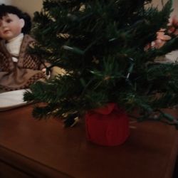 Xmas Tree Plus Lights And Ornaments