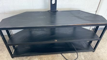TV Stand With Additional Electrical Outlets