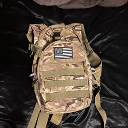 Camo Hiking Bag