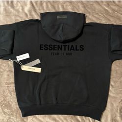 NEW FOG Essentials Hoodie (L) - Black, 100% Authentic✅